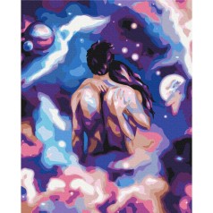 Картина за номерами: Космічна романтика