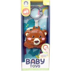 Погремушка-подвеска "Baby toys", медвежонок