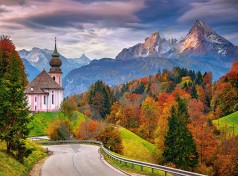 Пазлы Castorland Осень в Баварских Альпах, Германия, 92*68 см 2000 элементов