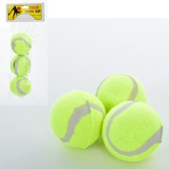 Тенісні м'ячі MS 0234 3 шт., 6 см