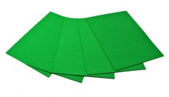 Кольорова ЕВА піна(Фоаміран)А4,EVA-014,21х29,7см,2,00 мм 5 аркуш.зелений