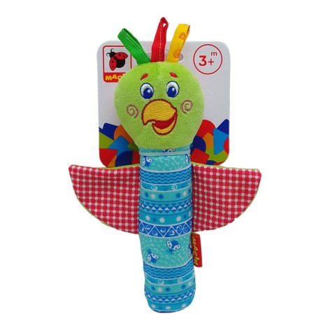 Погремушка-палочка "Зоо Попугай Проказник"