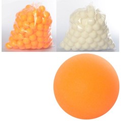 Тенісні кульки 40мм, PP, шовний, 1 упаковка 144шт, 2 кольори 2880/