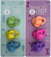 Тренажер-тримач силік.для листа на ручку -3шт(1*96)