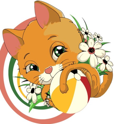 Картина по номерам Strateg ПРЕМИУМ Мячик в кавычках с лаком размером 30х30 см