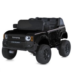 Машина на пульту Джип 2155EBLR-2(24V) (1шт) р/к 2,4G, 2*25W/2*35W , 1*24V5AH, EVA, шкіра, чорний