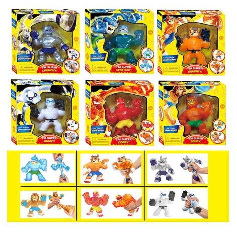 Игра-антистресс 6 видов, высота 12см, орбизы, 1шт в кор, микс видов 