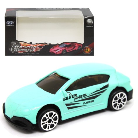 Машинка металлическая мятная