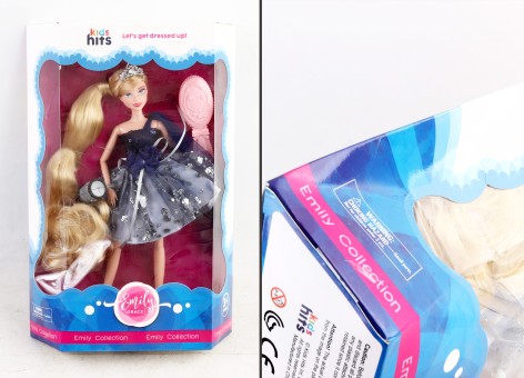 УЦЕНКА 30% Лялька Emily Romantic кор. 23*34.5*6.2см 