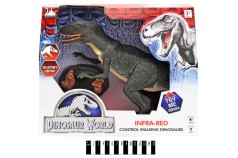 Іграшка динозавр на радіокеруванні, ходить, обертає головою, зі звуковими та світловими ефектами, на батарейках