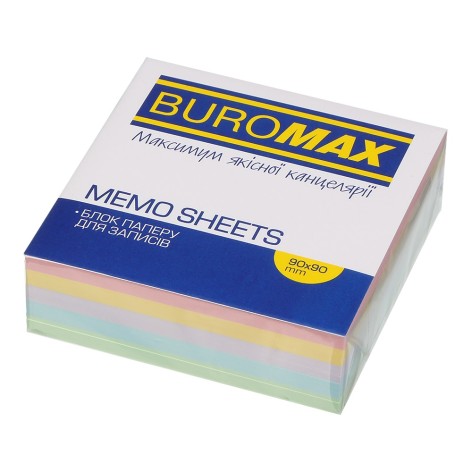 Блок бумаги для заметок ЛЮКС 