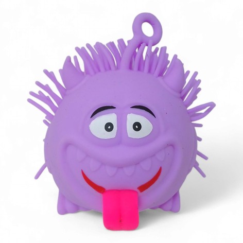 Игрушка-антистресс Монстрик, свет, сиреневый