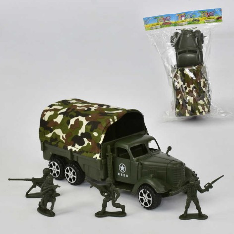 Машинка іграшкова військова інерція