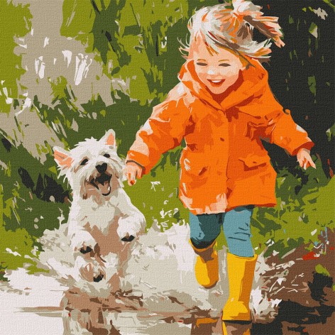 Набор для раскраски по номерам 