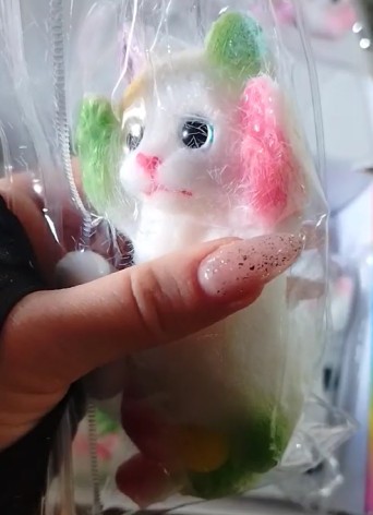 Сквіш антистрес котик №2 14см