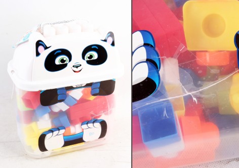 УЦЕНКА 40% Конструктор 70дет., в чемоданчике. 27*16*27см 