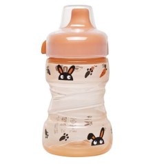 NIP РР бутылки-поилки с широкой горловиной 260 мл. + твердый носик, (от 9 месяцев) (Система 