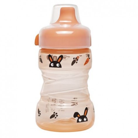 NIP РР бутылки-поилки с широкой горловиной 260 мл. + твердый носик, (от 9 месяцев) (Система 