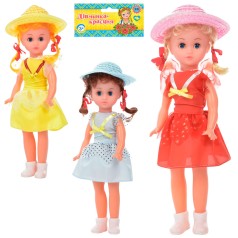 Лялька 37см, мікс кольорів, зв., кул., 14-46-9см 