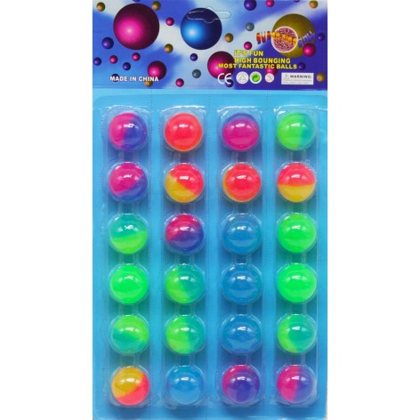 М'ячики стрибунці Кислотні 32 мм