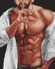 Набір з алмазною мозаїкою Твоя таємниця Ideyka 40х50 см AMO8039