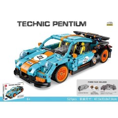 Конструктор на Р/К “Машинка”, 521 деталь, в кор. 48*33*7см /12/