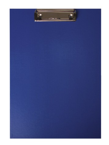 Клипборд А4, PVC, темно-синий
