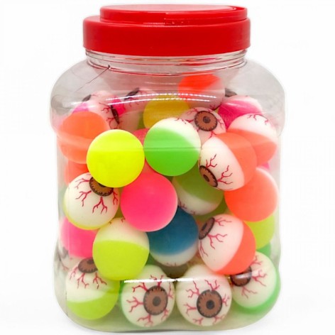 Мʼячик пострибунчик "Око", 3,2 см, 60 штук