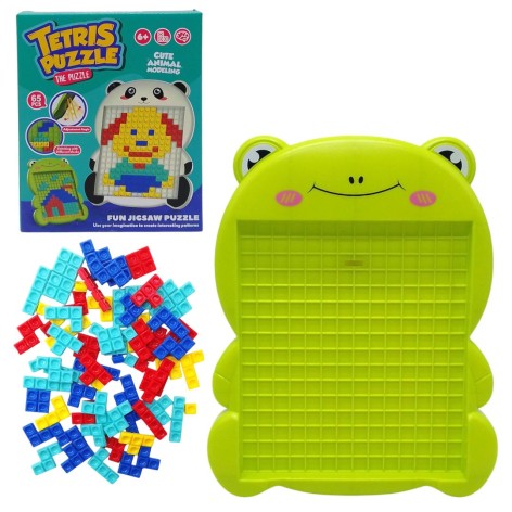 Мозаїка Тетріс -  жабеня, 65 елементів