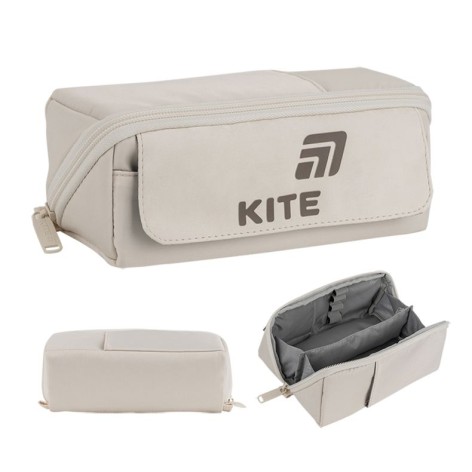 Пенал Kite 2702-1 бежевый