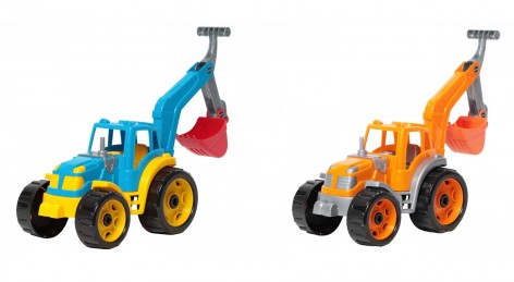 Трактор игрушечный с ковшом Технок