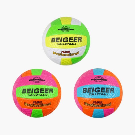 М'яч волейбольний 2 види, матеріал м'який PVC, вага 280-300 грамів, розмір №5, мікс видів 