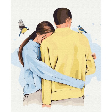 Картина за номерами "У твоїх обіймах" ??