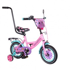 Велосипед TILLY Monstro 12" T-21229/1 pink+blue /1/