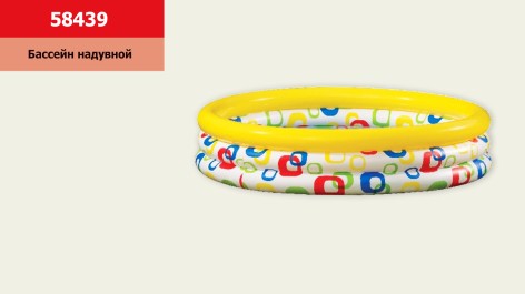 Басейн "Геометрія" 147х33 см, 324 л, 1,37 кг, 22,8*25,4*8,2