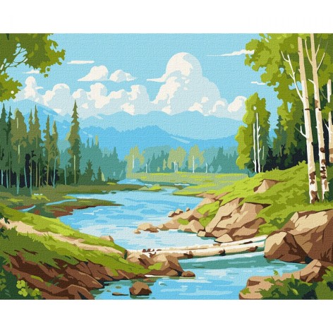 Картина по номерам 