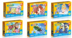 Пазлы 20 элементов ассорти Бамсик