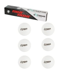 М'ячі для настільного тенісу 40 мм, 6 шт у коробці