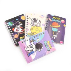 Блокнот на спирали "Космос" 10,5*7,5см,  P36 70g