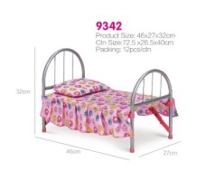 Кроватка Melogo 9342 для кукол 46*27*32