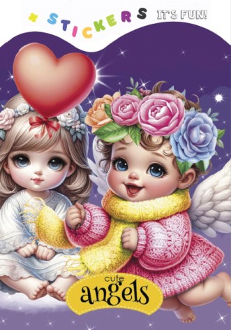 Раскраска 135 х 190мм., 100г, 8 листов, печать 4+4. Скоба, обложка с вырезкой диз.24268