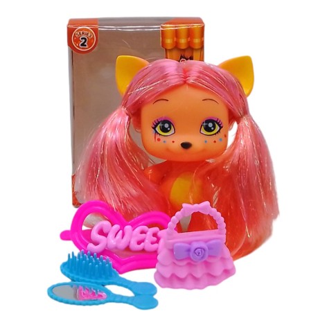 Фигурка с аксессуарами "Vip Pets", рыжая.