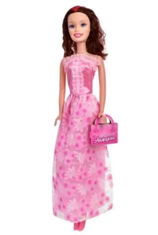 Кукла большая ростовая Анжелика 91 см с музыкой и подсветкой 4 вида (A1843)