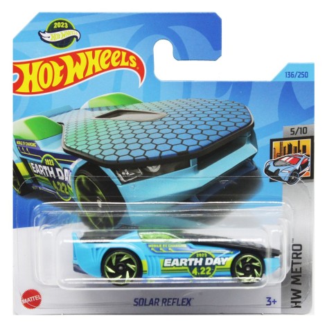 Машинка Hot Wheels SOLAR REFLEX блакитна