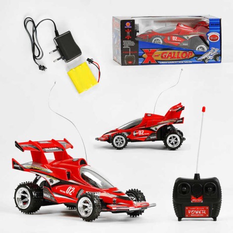 Радіокерована машина спортивна, акумулятор 3.6V, пульт 27 Mhz, зарядний пристрій, в кор. 