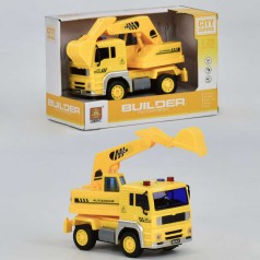 Іграшковий екскаватор музичний світиться