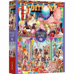 Пазли 2в1, 500 ел 