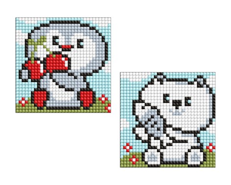 Набор с алмазной мозаикой на магнитной основе для детей 