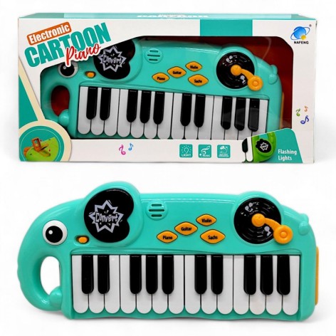 Интерактивная игрушка "Орган. Слоненок" (бирюзовый)