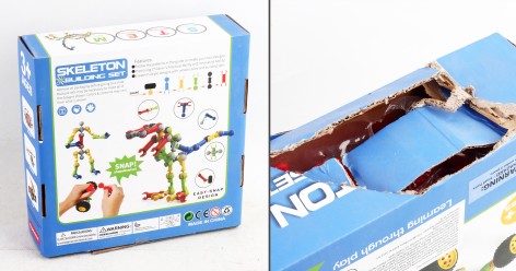 УЦЕНКА 40% Конструктор шарнирный, 110дет, в кор-ке, 23,5-23,5-7см 